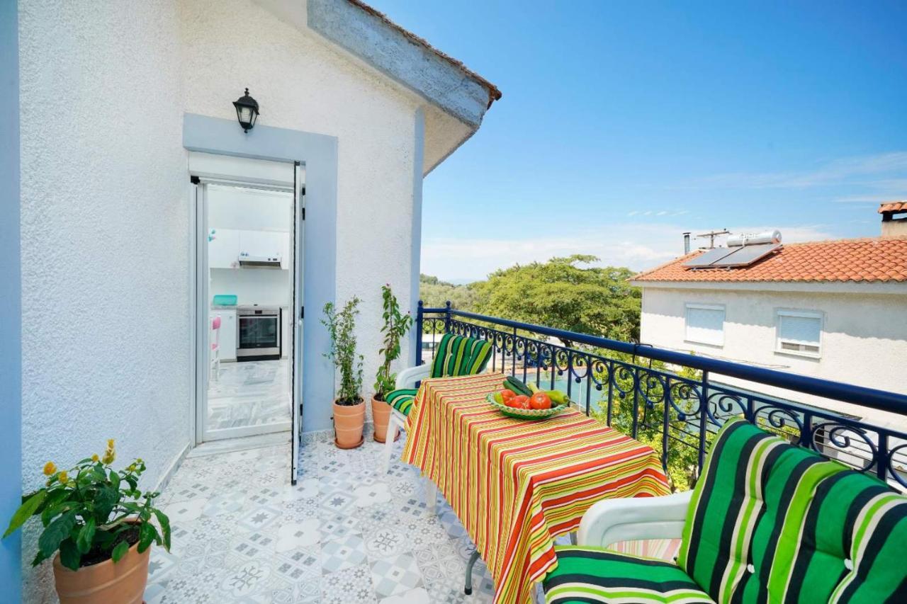 萨索斯Yiayia And Papou Luxury House公寓 外观 照片