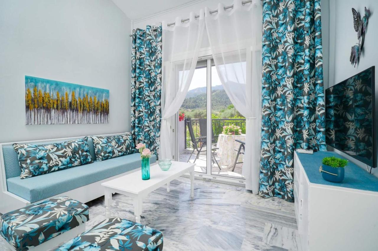 萨索斯Yiayia And Papou Luxury House公寓 外观 照片
